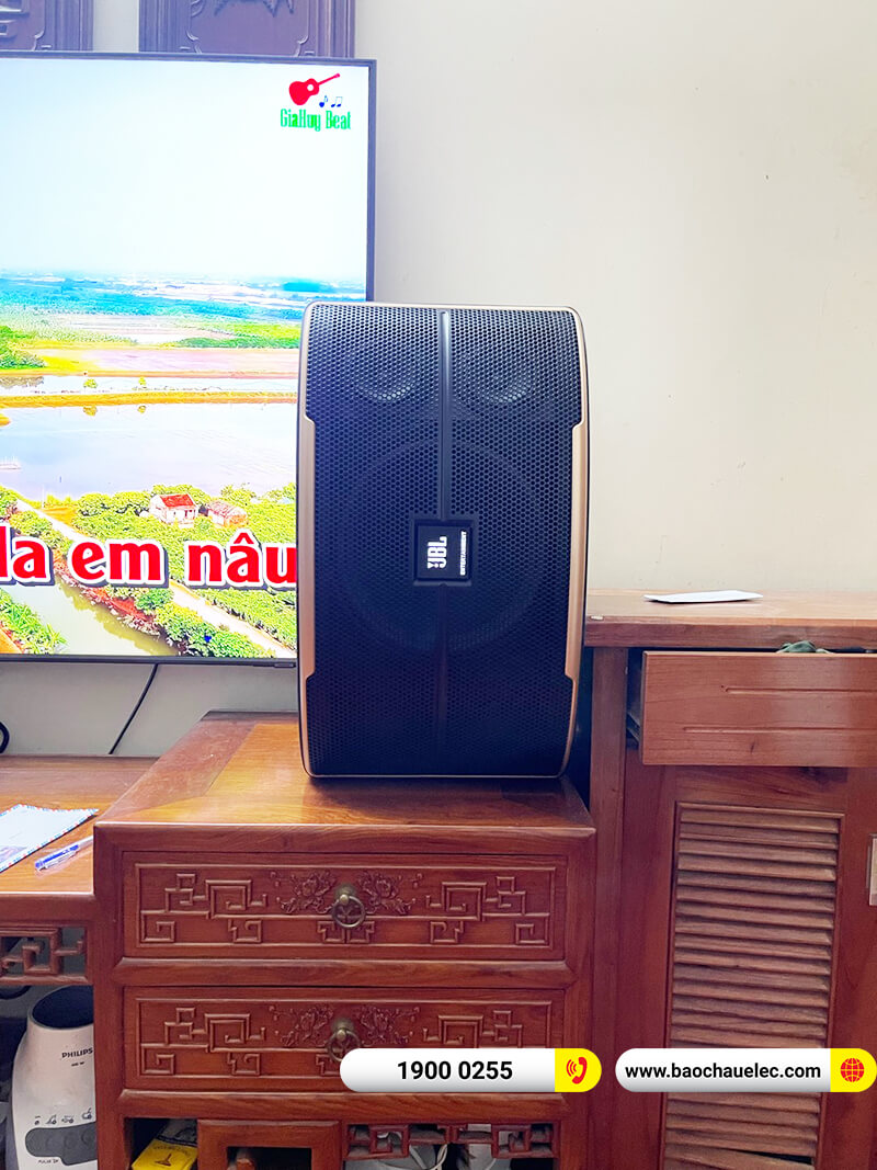 Lắp đặt dàn karaoke trị giá gần 25 triệu cho chú Ánh tại Hà Nội (JBL Pasion 10, BKSound DKA 6500)