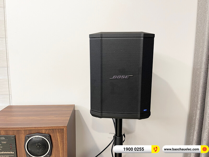 Lắp đặt dàn karaoke, loa di động Bose trị giá gần 80 triệu cho chú Đức ở Ninh Bình (Bose S1 Pro, Bose ToneMatch T4S, JBL Wireless, Việt KTV K-Plus 4T,...)