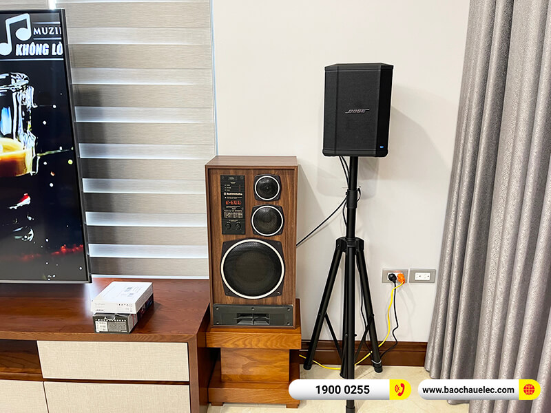 Lắp đặt dàn karaoke, loa di động Bose trị giá gần 80 triệu cho chú Đức ở Ninh Bình (Bose S1 Pro, Bose ToneMatch T4S, JBL Wireless, Việt KTV K-Plus 4T,...)