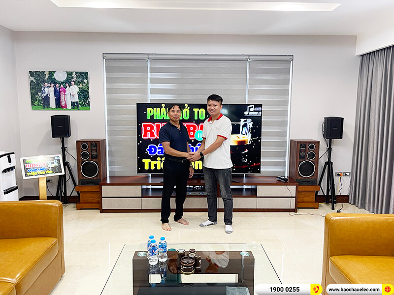 Lắp đặt dàn karaoke, loa di động Bose trị giá gần 80 triệu cho chú Đức ở Ninh Bình (Bose S1 Pro, Bose ToneMatch T4S, JBL Wireless, Việt KTV K-Plus 4T,...)