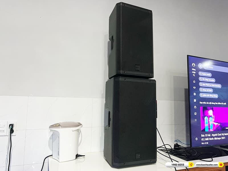 Lắp đặt dàn karaoke RCF gần 220tr cho chú Lộc ở Đồng Nai (RCF ART 912-A, ART 915-A, RCF S 8028 II, MP 3350, KX180A...)