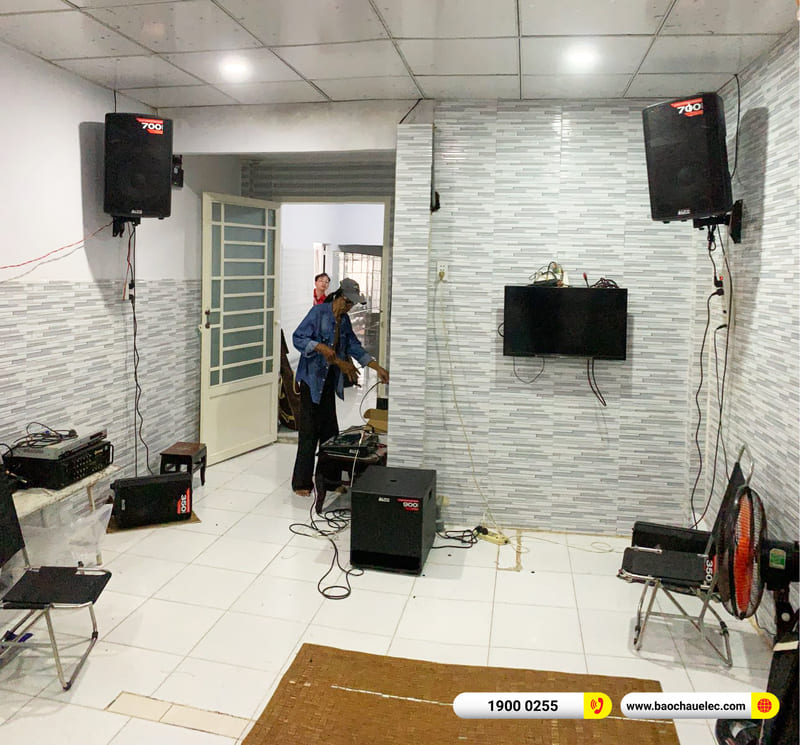 Lắp đặt dàn karaoke Alto hơn 42tr cho cô Mai ở TPHCM (Alto TX310, Alto TX312, Live 802, TX212S, Shure SM58-LC)