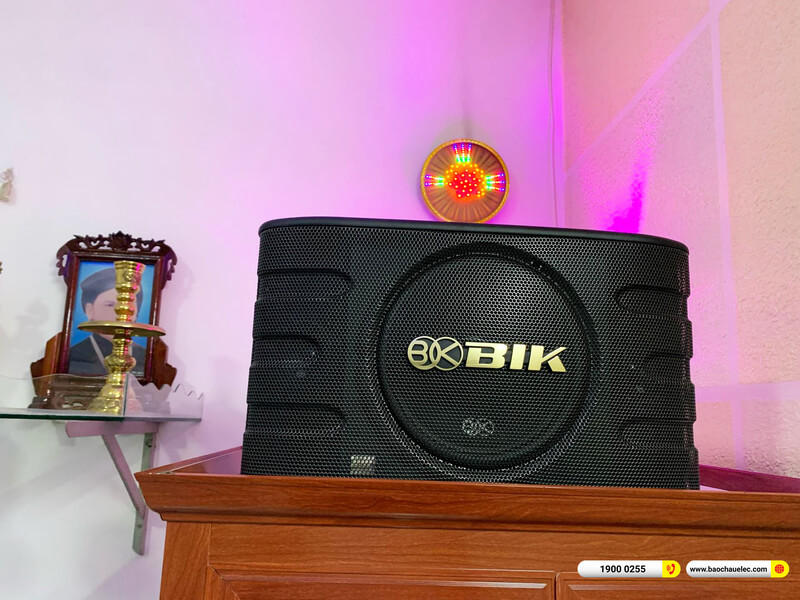 Lắp đặt dàn karaoke BIK gần 13tr cho cô Thơm ở TPHCM (BIK BJ S668, BKSound DP3600 New, BCE U900 Plus (Version 2))