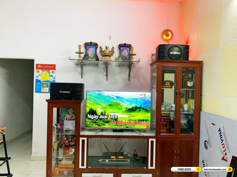 Lắp đặt dàn karaoke BIK gần 13tr cho cô Thơm ở TPHCM (BIK BJ S668, BKSound DP3600 New, BCE U900 Plus (Version 2))