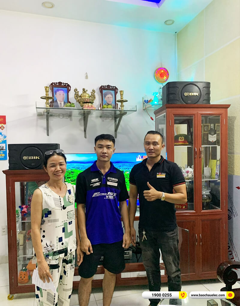 Lắp đặt dàn karaoke BIK gần 13tr cho cô Thơm ở TPHCM (BIK BJ S668, BKSound DP3600 New, BCE U900 Plus (Version 2))