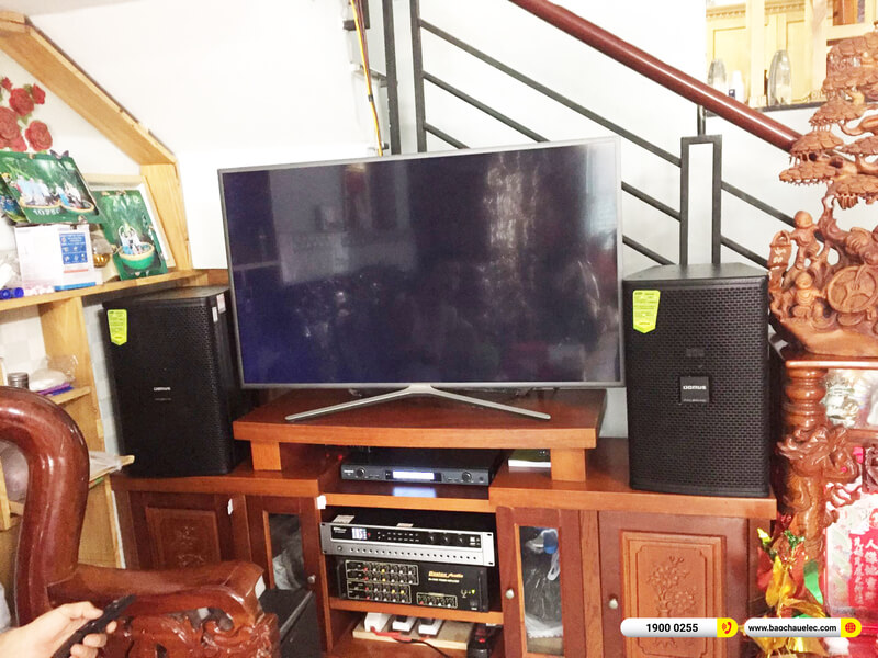 Lắp đặt d&agrave;n karaoke Domus hơn 16tr cho anh Tuấn ở TPHCM&nbsp;(Domus DP6100 Max, BKSound DP3600 New)