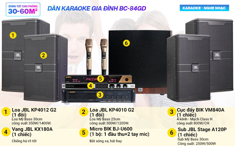 d&agrave;n karaoke BC-84GD