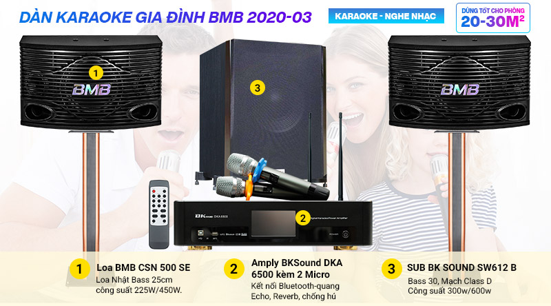 D&agrave;n karaoke gia đ&igrave;nh BMB 2020-03