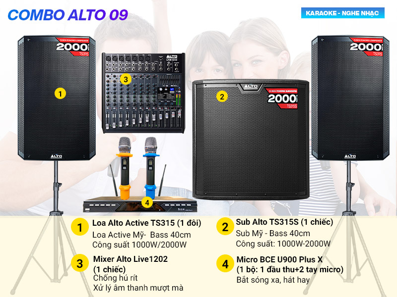 Combo Alto 09