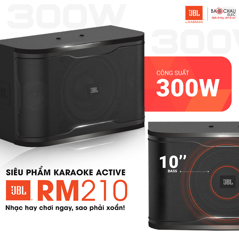 Combo karaoke Active JBL RM210 (New 2021)