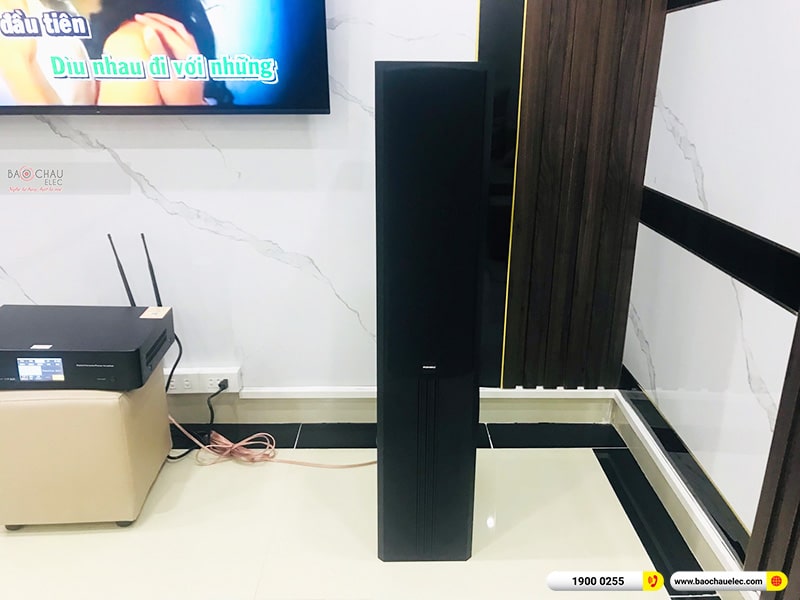 Lắp đặt dàn karaoke trị giá hơn 20 triệu cho chị Hiếu tại Hải Phòng (Paramax D88 Limited, BKSound DKA 8500)