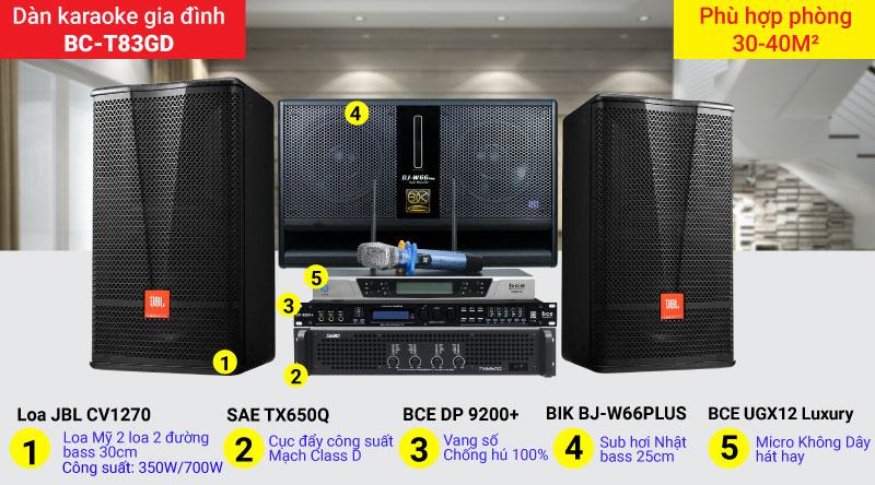 Dàn karaoke gia đình hay nhất hiện nay
