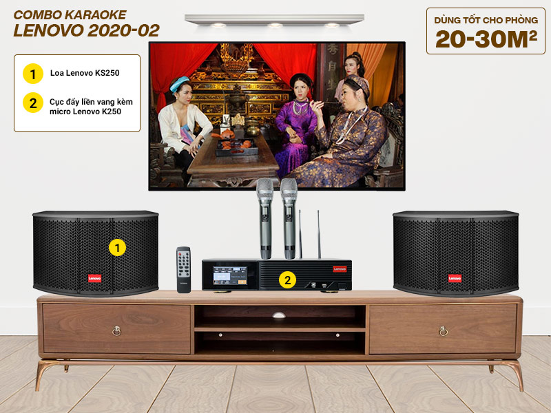 Combo karaoke Lenovo cao cấp 2020-02