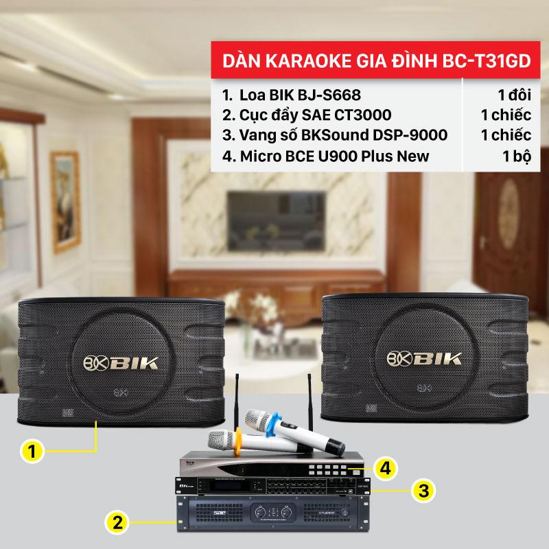 Dàn karaoke gia đình hay nhất hiện nay