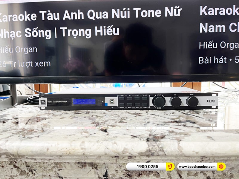 Lắp đặt dàn karaoke, loa Bose di động trị giá hơn 90 triệu cho anh Đức tại Hà Nội (Bose L1 Pro8, JBL KX180A, JBL VM200)
