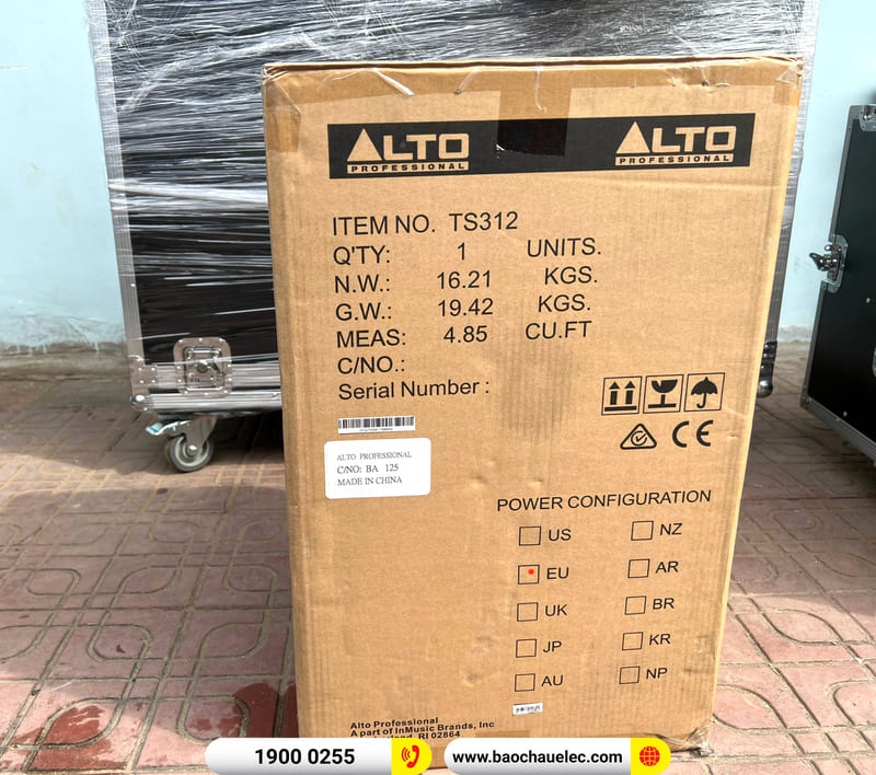 Lắp đặt dàn Line Array Actpro sự kiện, đám cưới 232tr cho anh Trãi ở An Giang (Actpro KR210, Actpro T221F, FP10000Q, FP14000, Alto TS312,…)