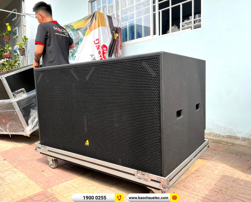 Lắp đặt dàn Line Array Actpro sự kiện, đám cưới 232tr cho anh Trãi ở An Giang (Actpro KR210, Actpro T221F, FP10000Q, FP14000, Alto TS312,…)