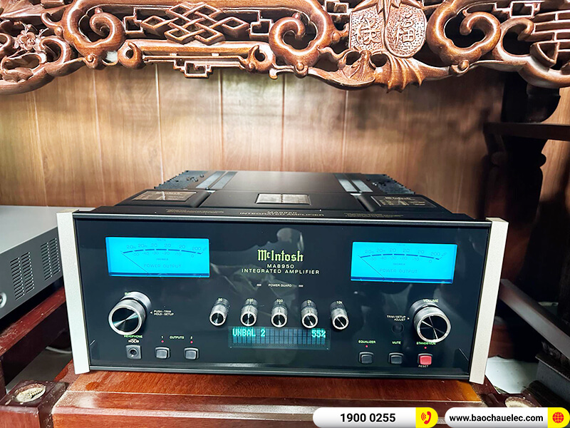 Lắp đặt d&agrave;n nghe nhạc hi-end đẳng cấp hơn 550 triệu cho anh Mạnh&nbsp;tại TP HCM (B&W 804 D4, McIntosh MA8950, Cocktail Audio X45)
