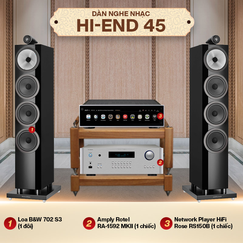 Dàn nghe nhạc Hi-end 45