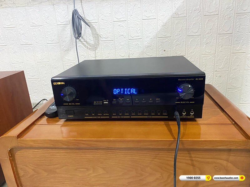 Lắp đặt dàn nghe nhạc, karaoke Jamo gần 33tr cho anh Điệp ở Hải Phòng (Jamo C97II, BIK BJ-A88, BCE U900 Plus (Version 2), C910)