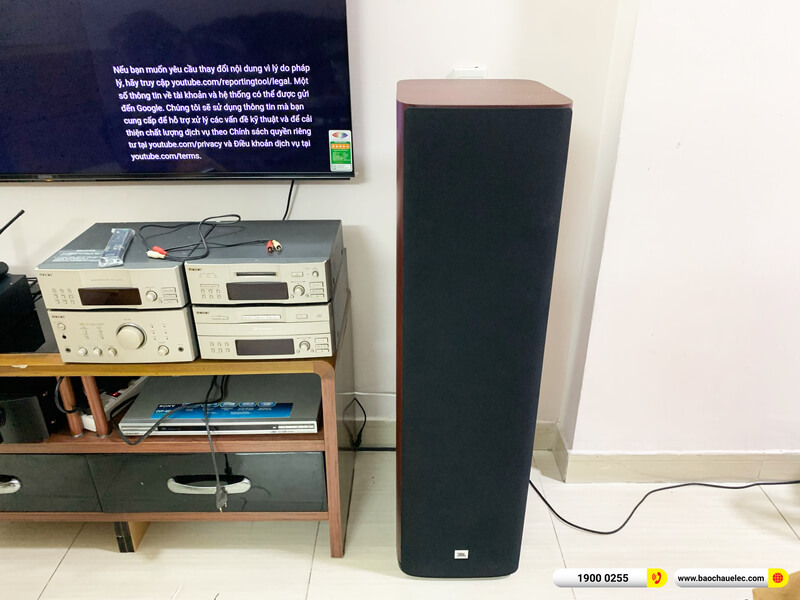 Lắp đặt dàn nghe nhạc, karaoke hơn 105tr cho anh Vinh ở TPHCM (JBL Studio 698, Marantz PM8006, K9900II Luxury, SVS SB-1000, VM300)