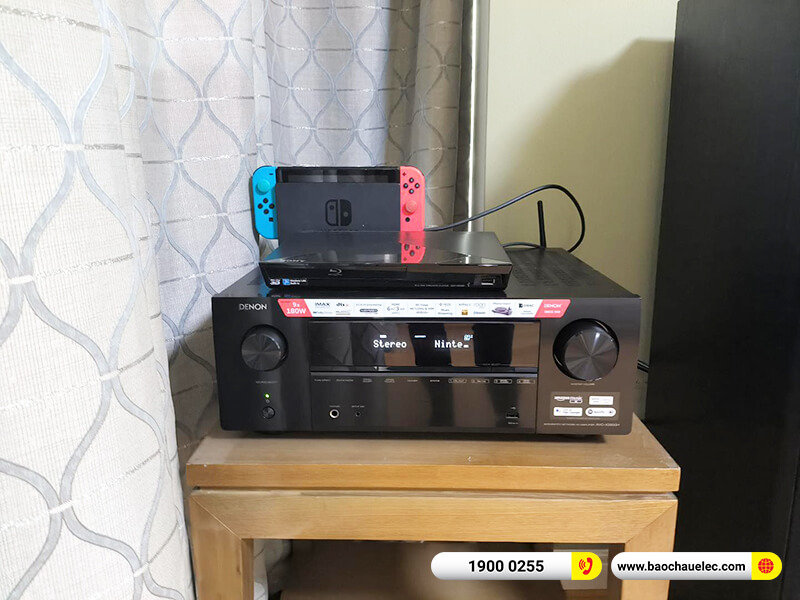 Lắp đặt dàn nghe nhạc, xem phim trị giá gần 70 triệu cho anh Park Jae Bum tại Hà Nội (RP-8000F II, Klipsch R-52C, Denon AVC-X3800H, Jamo C912)