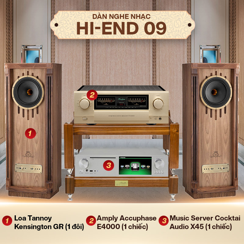 D&agrave;n nghe nhạc Hi-End 09