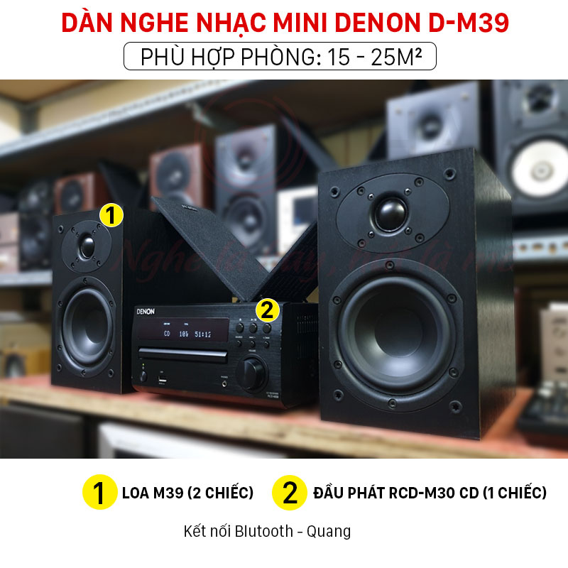 Dàn âm thanh minin Denon D-M39 chính hãng giá rẻ