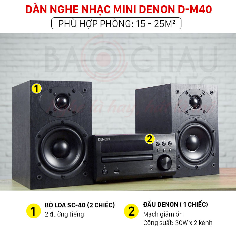 Dàn âm thanh mini Denon