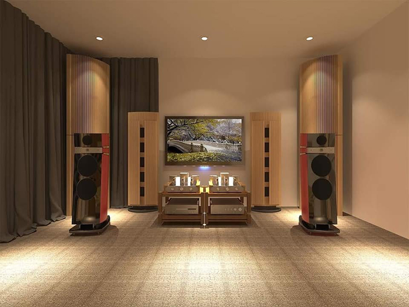 Thiết kế phòng nghe nhạc h2