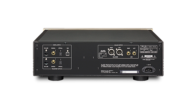 Đầu CD Accuphase DP560 thiết kế khoa học, dễ dàng sử dụng 
