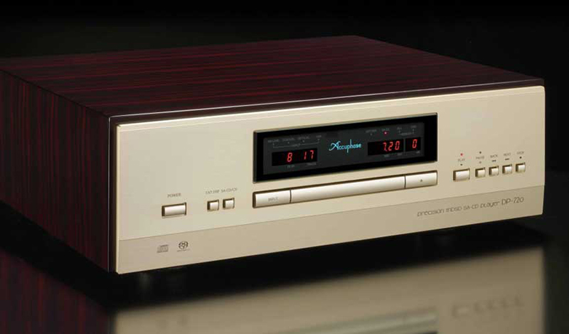 Đầu CD Accuphase DP720 thiết kế hiện đại, chính hãng