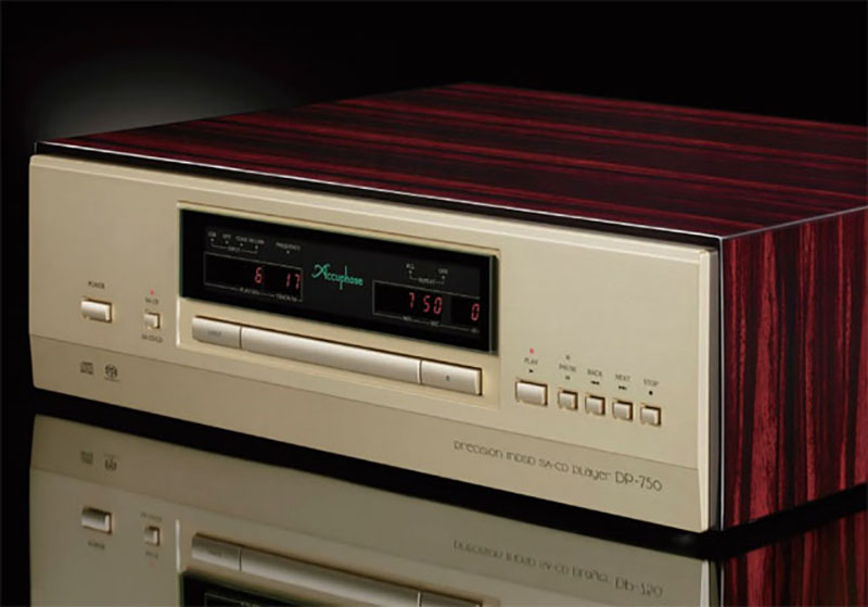 Đầu CD Accuphase DP750 thiết kế hiện đại