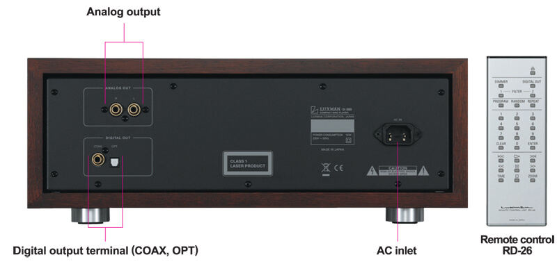 Đầu CD Luxman D-380