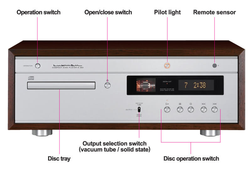 Đầu CD Luxman D-380