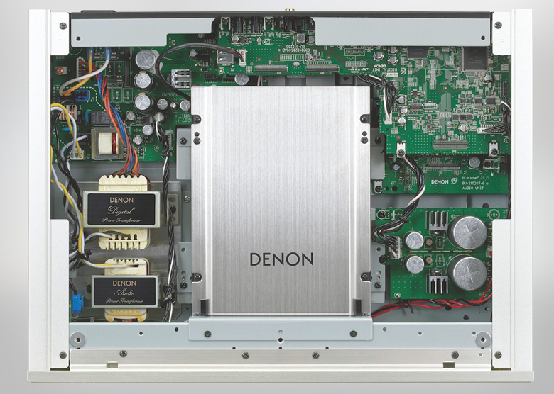 Đầu Denon DCD-2500AE trang bị mạch xử l&yacute; hiện đại