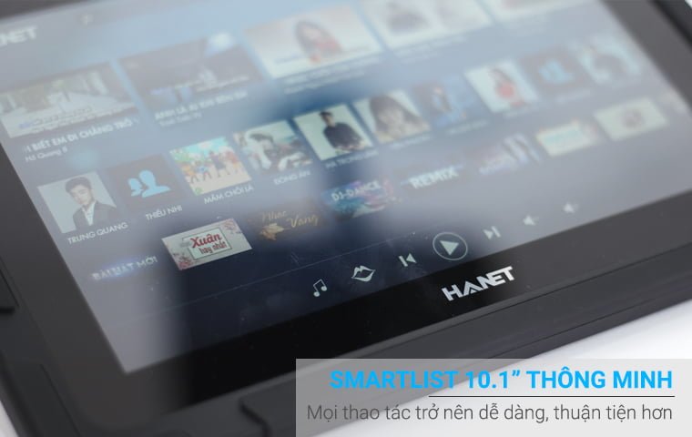 đầu karaoke Hanet BeatX pro 6TB th&ocirc;ng minh