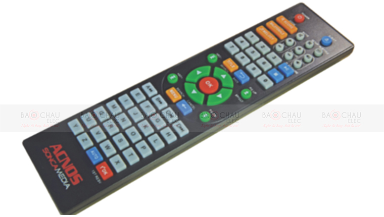 Remote tiện lợi đi kèm vời đầu Acnos SK399HDMI Remote tiện lợi đi kèm vời đầu Acnos SK399HDMI