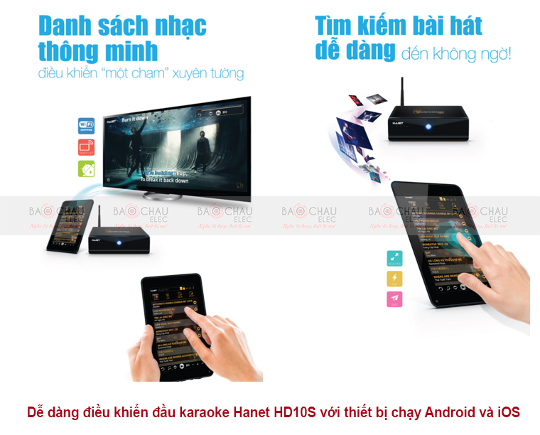 Đầu karaoke Hanet HD 10S giá rẻ nhất thị trường 