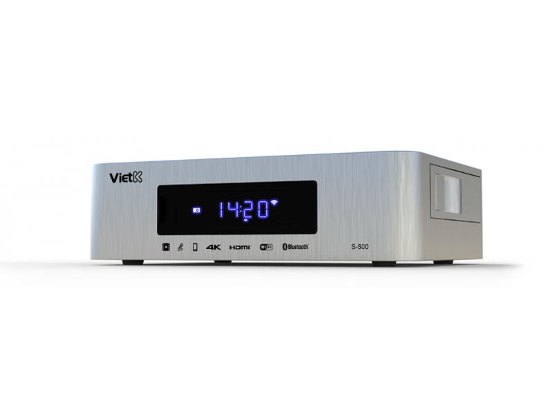 Đầu karaoke ViệtTK S500 thiết kế đẹp mắt