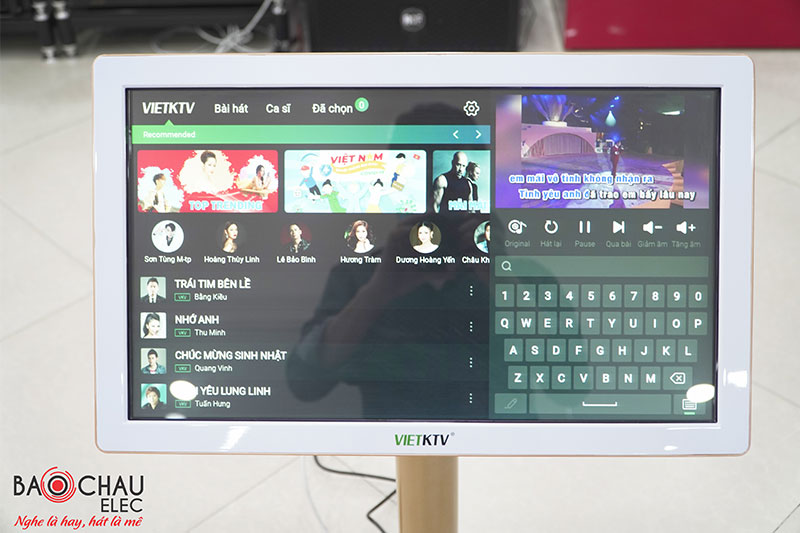 Màn hình cảm ứng hồng ngoại Việt KTV 21,5 inch