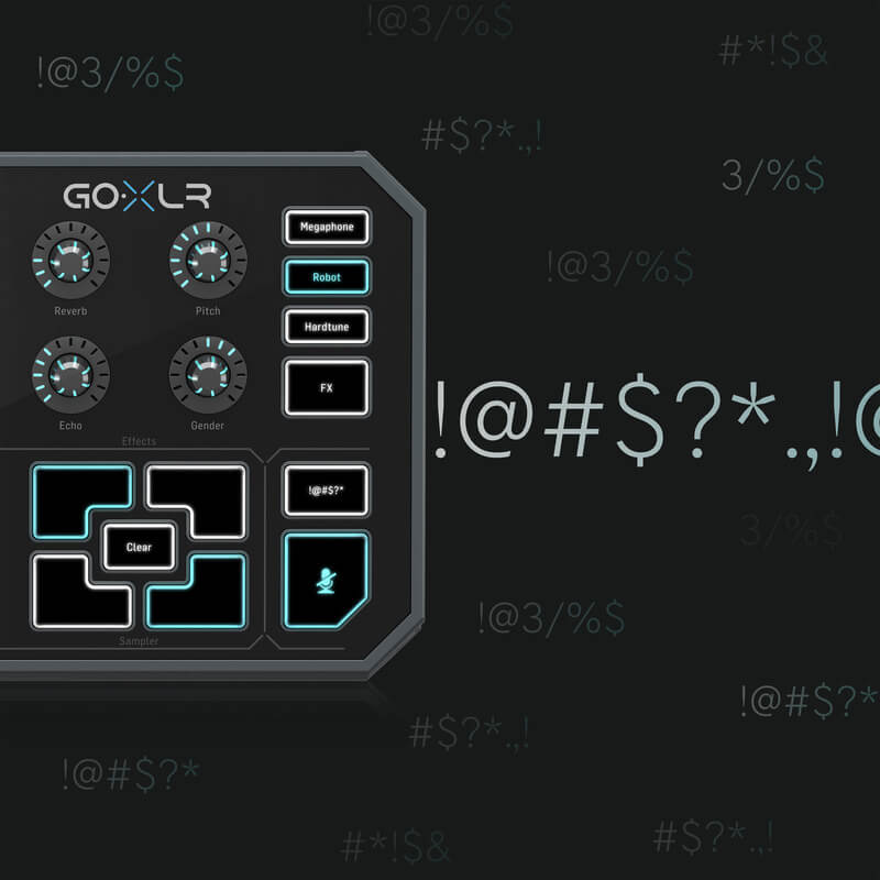 GoXLR Vocal Effects Tc Helicon