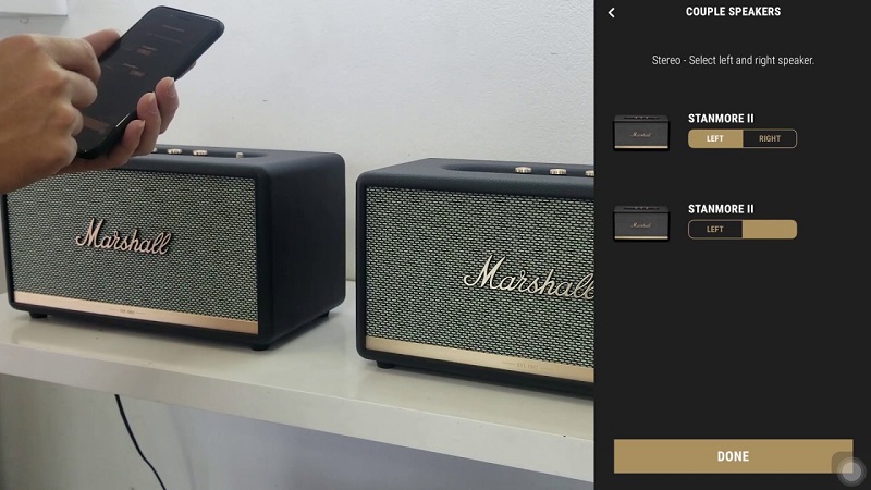 Hướng dẫn kết nối 2 Loa Marshall đơn giản chi tiết nhất