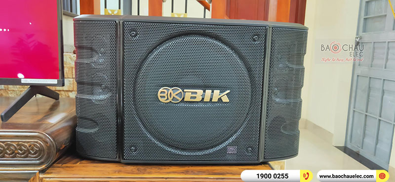 Lắp đặt dàn karaoke trị giá gần 30 triệu cho anh Sơn tại Long Biên (BIK BS 999X, Bksound X5 plus, APP MZ-66,  BKSound SW512-B…)