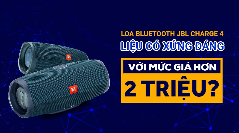 loa bluetooth jbl charge 4 ch&iacute;nh h&atilde;ng
