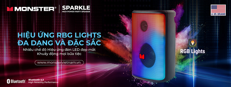 Loa bluetooth Monster Sparkle