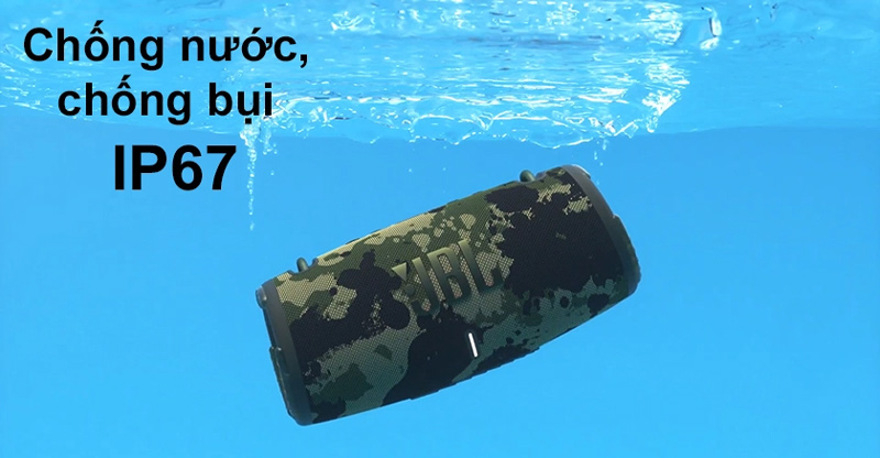 loa jbl xtreme e chống nước tốt