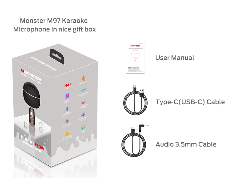Micro tích hợp loa Bluetooth Monster M97