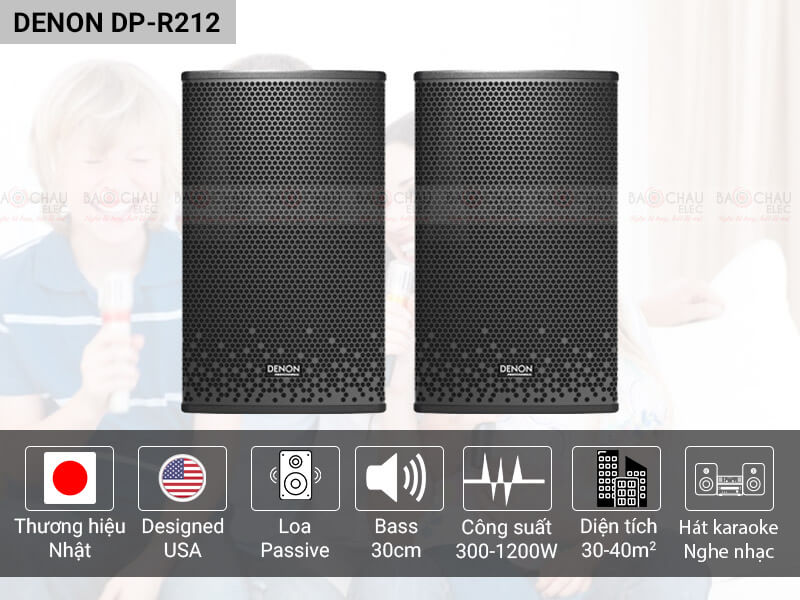 Loa karaoke Denon DP-R212