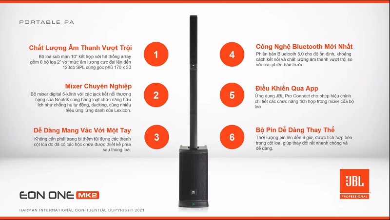 Loa JBL Eon One MK2